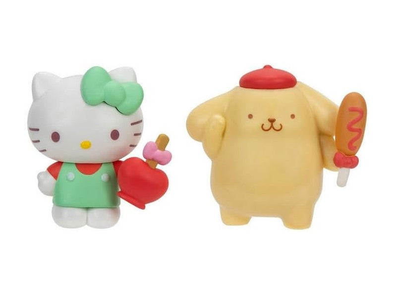 Sanrio Hello Kitty und Freunde Süß & Salzig Hello Kitty & Pompompurin Mini Figure 2-Packs