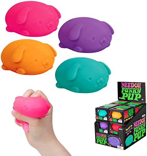 NeeDoh Der Groovy Glob Funky Pup Der Groovy Glob! Squishy, Squeezy, Stretchy Stress 2,5 Klein (One per Order)