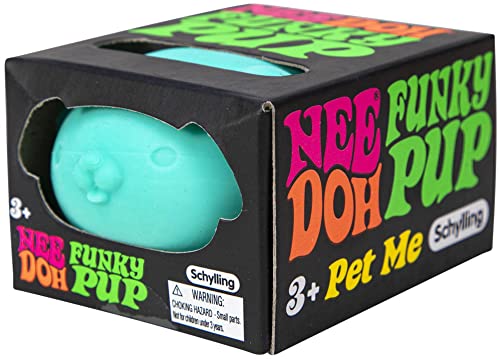 NeeDoh Der Groovy Glob Funky Pup Der Groovy Glob! Squishy, Squeezy, Stretchy Stress 2,5 Klein (One per Order)