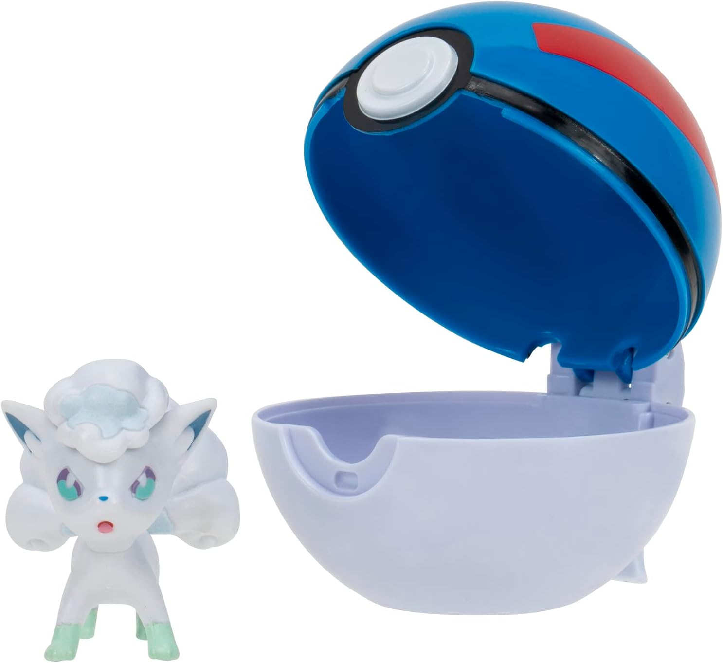 Pokémon Clip 'n'Go Poké Balls Alola Vulpix & Super Ball, Offizieller Pokéball