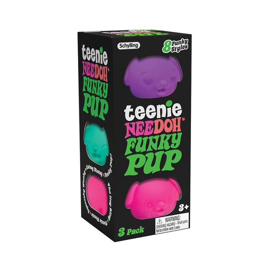 Schylling NeeDoh - Teenie Funky Pup - Soft Sensory Fidget Toy