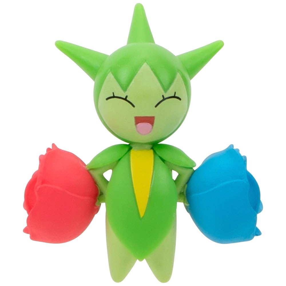 Pokemon Battle Figure Roselia & Pawniard 3-Zoll Mini Figure 2er-Packung