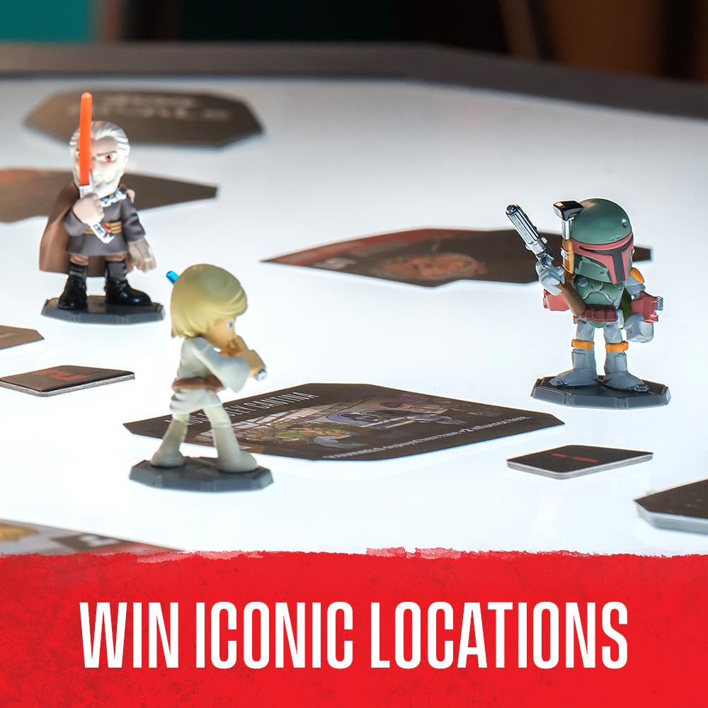 Funko Star Wars Rivalen Erweiterbares Spielsystem für 2 Spieler Light Side Character Packung - Serie 1