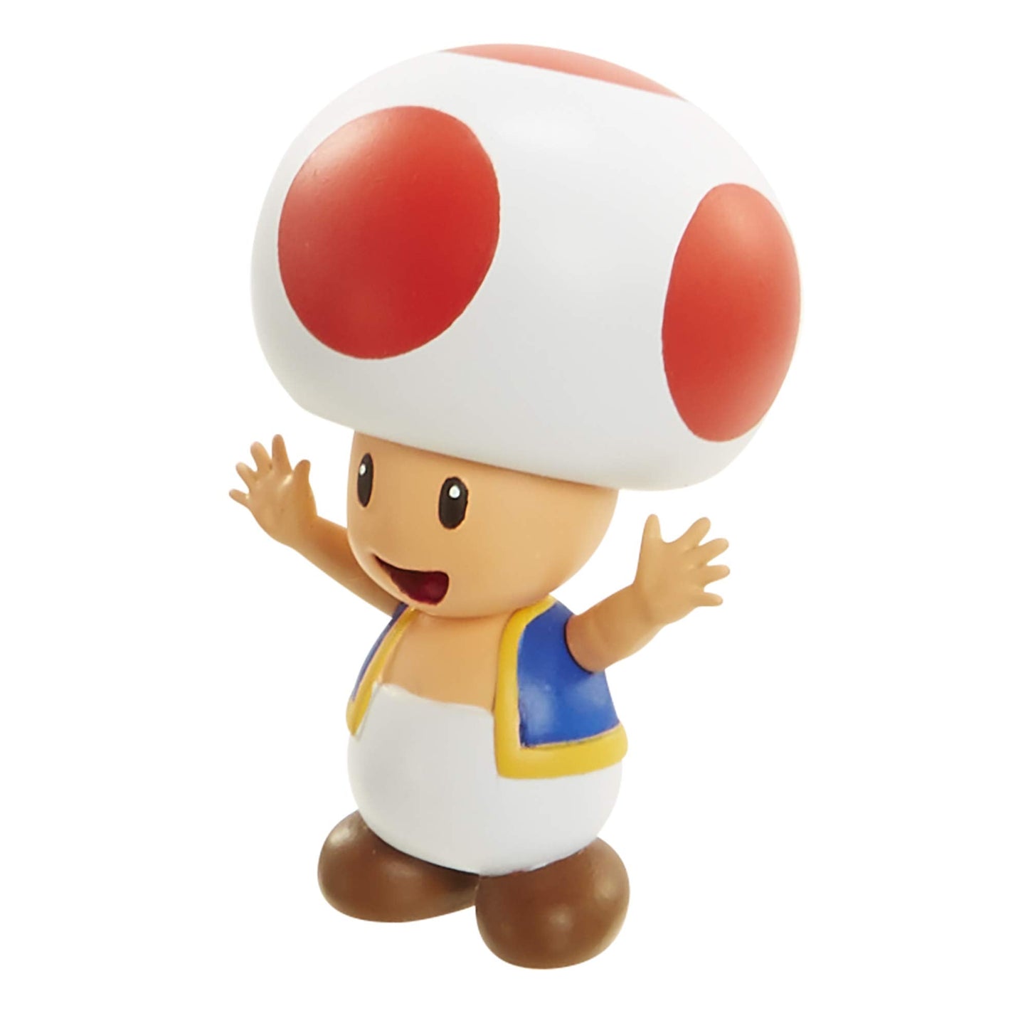 Super Mario Action Figure 2,5 Zoll Rot Toad Sammlerspielzeug