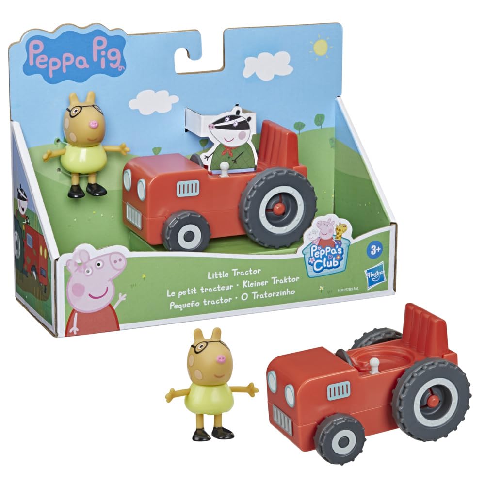 Peppa Pig Club Kleines Traktorspielzeug mit Pedro Figure