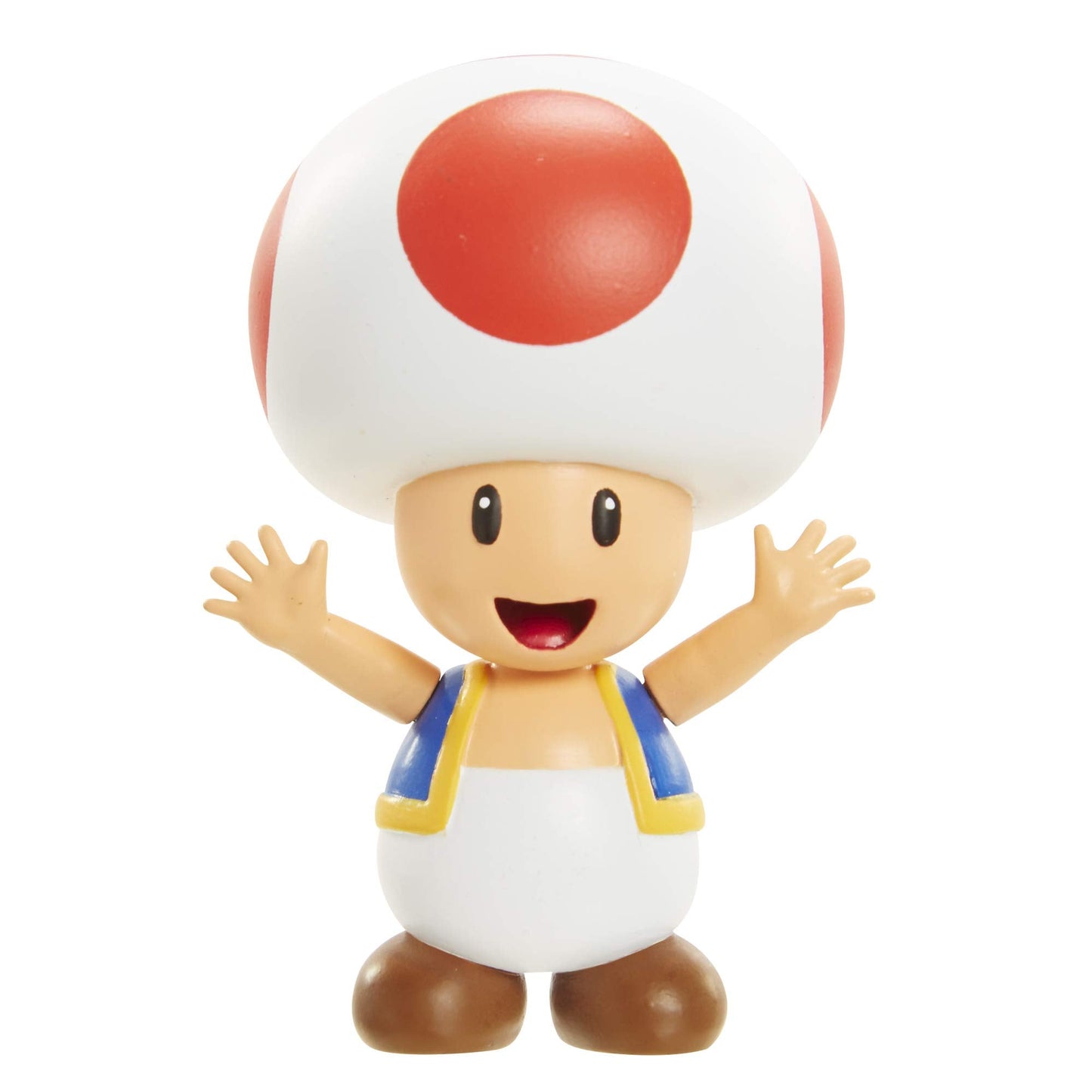 Super Mario Action Figure 2,5 Zoll Rot Toad Sammlerspielzeug