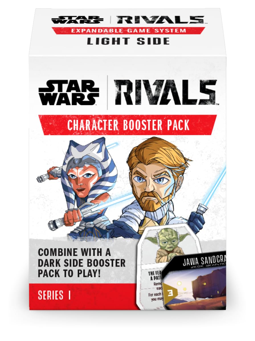 Funko Star Wars Rivalen Erweiterbares Spielsystem für 2 Spieler Light Side Character Packung - Serie 1