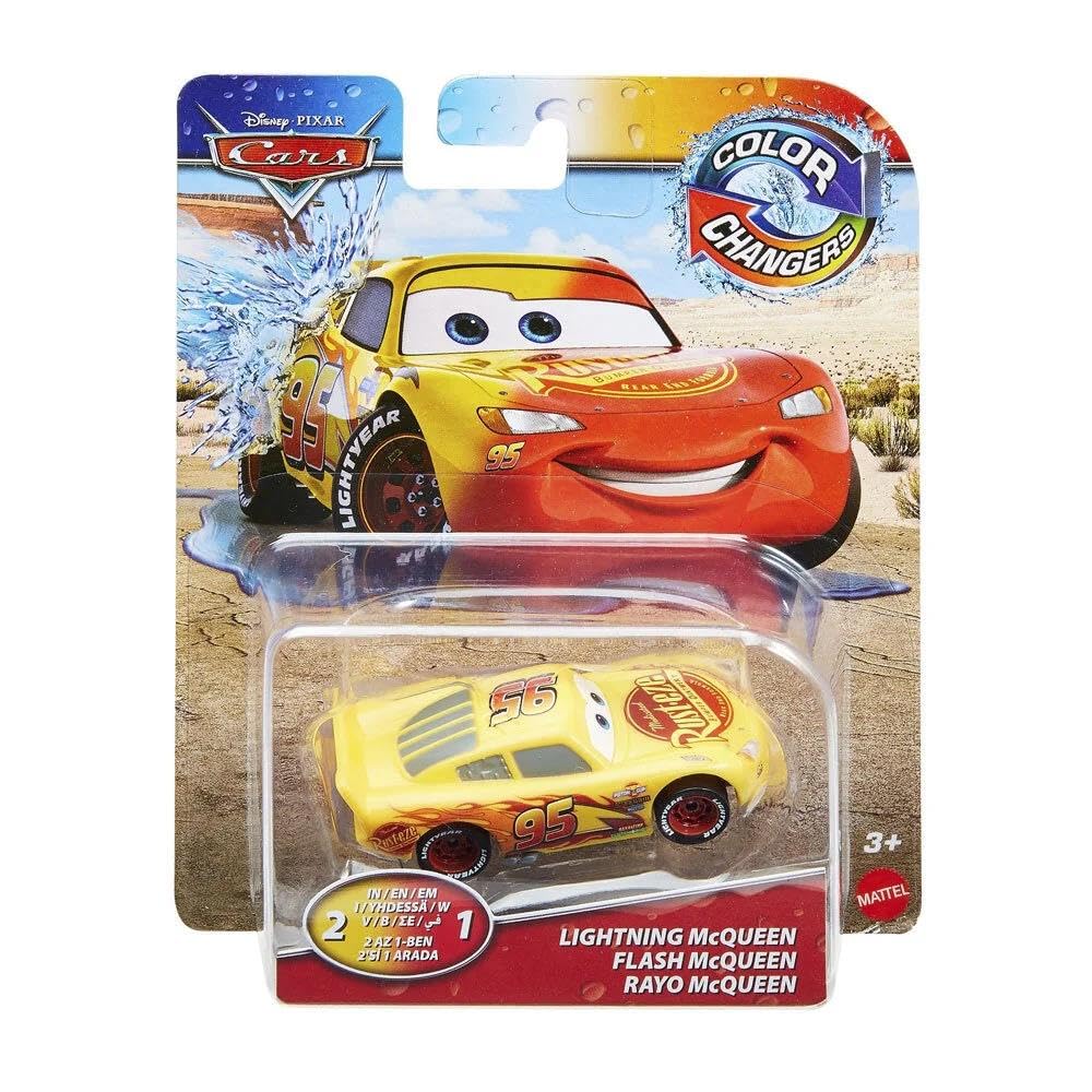 Mattel Disney Cars Farbwechsler Cruisin McQueen Gelb / Rot (Rot und Gelb)
