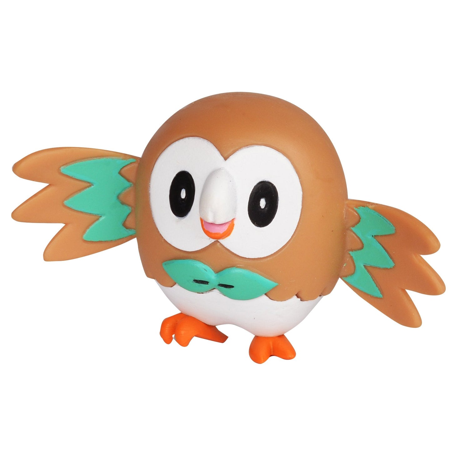 Pokémon 95002 2' Battle Action Figure enthält 2' Rowlet und 2' Litten (Paket von 2)