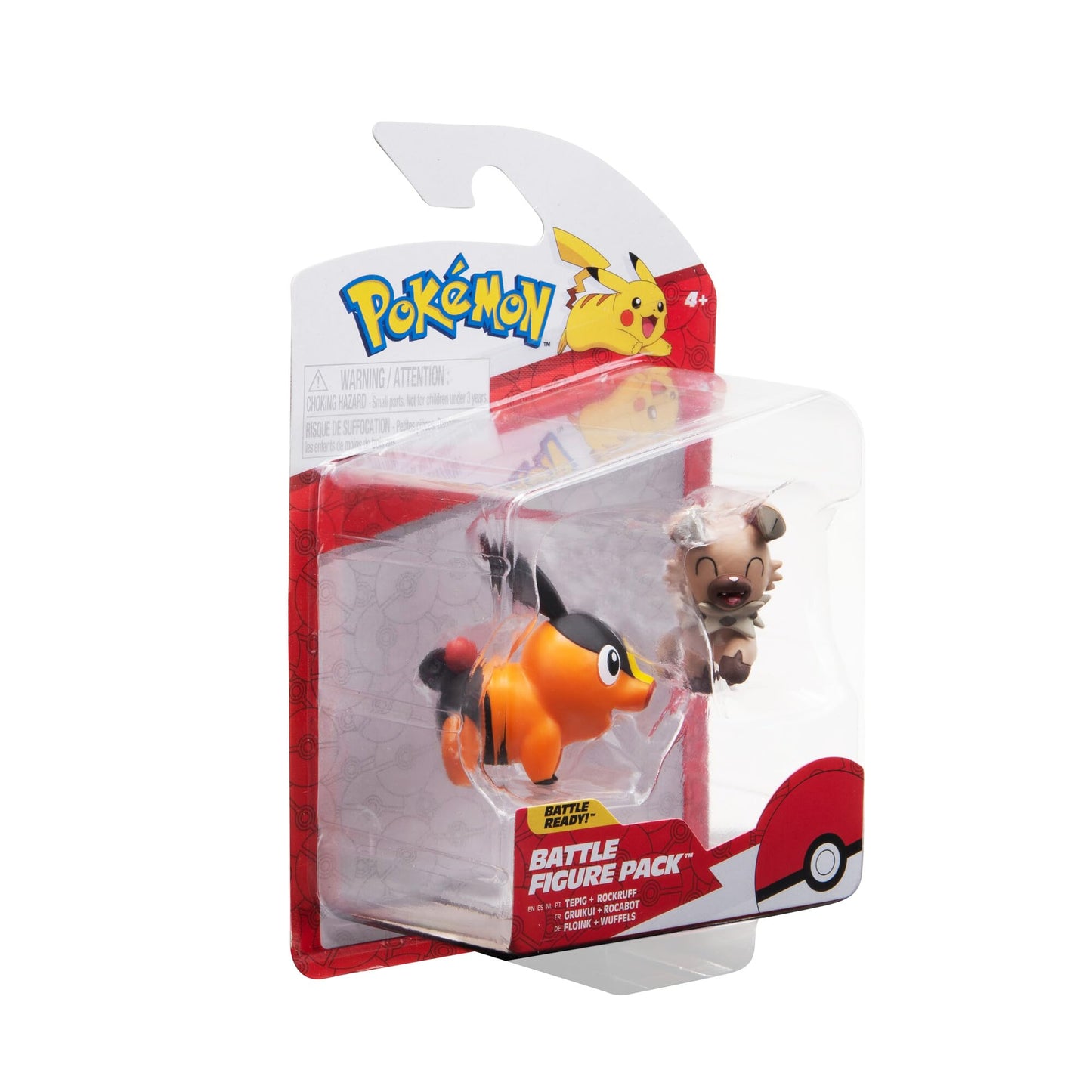 Pokémon Pokémon Battle Figure Value - Tepic & Rockruff, PKW3001