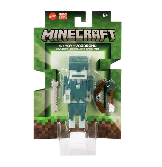 Minecraft Stray Action Figure & Zubehör Set, 3,25 Zoll Sammelspielzeug
