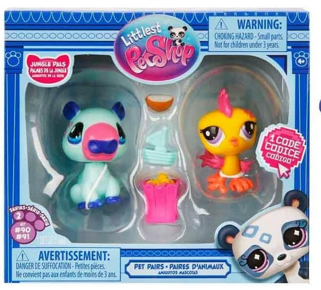 Kleinste Pet Shop Minis 2er-Packung S2 Capibara und Yellow Bird 00585