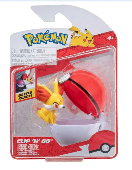 Pokemon Clip 'N' Go Fennekin und Poke Ball