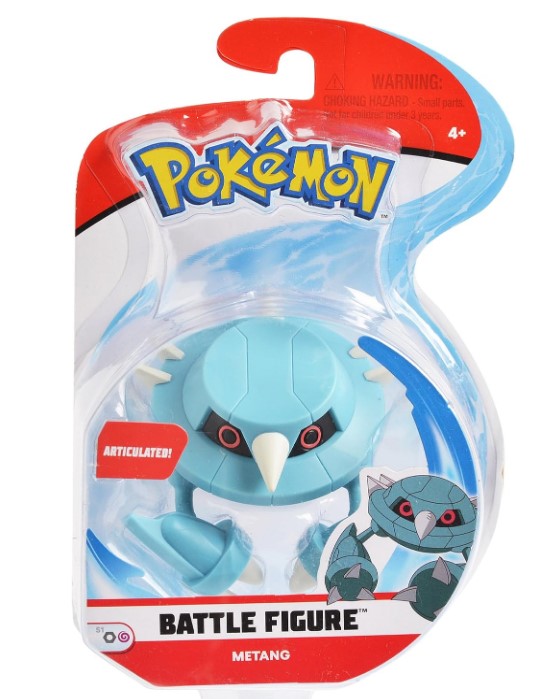 Pokémon Action Figure, 3' Zoll Articulated Metang