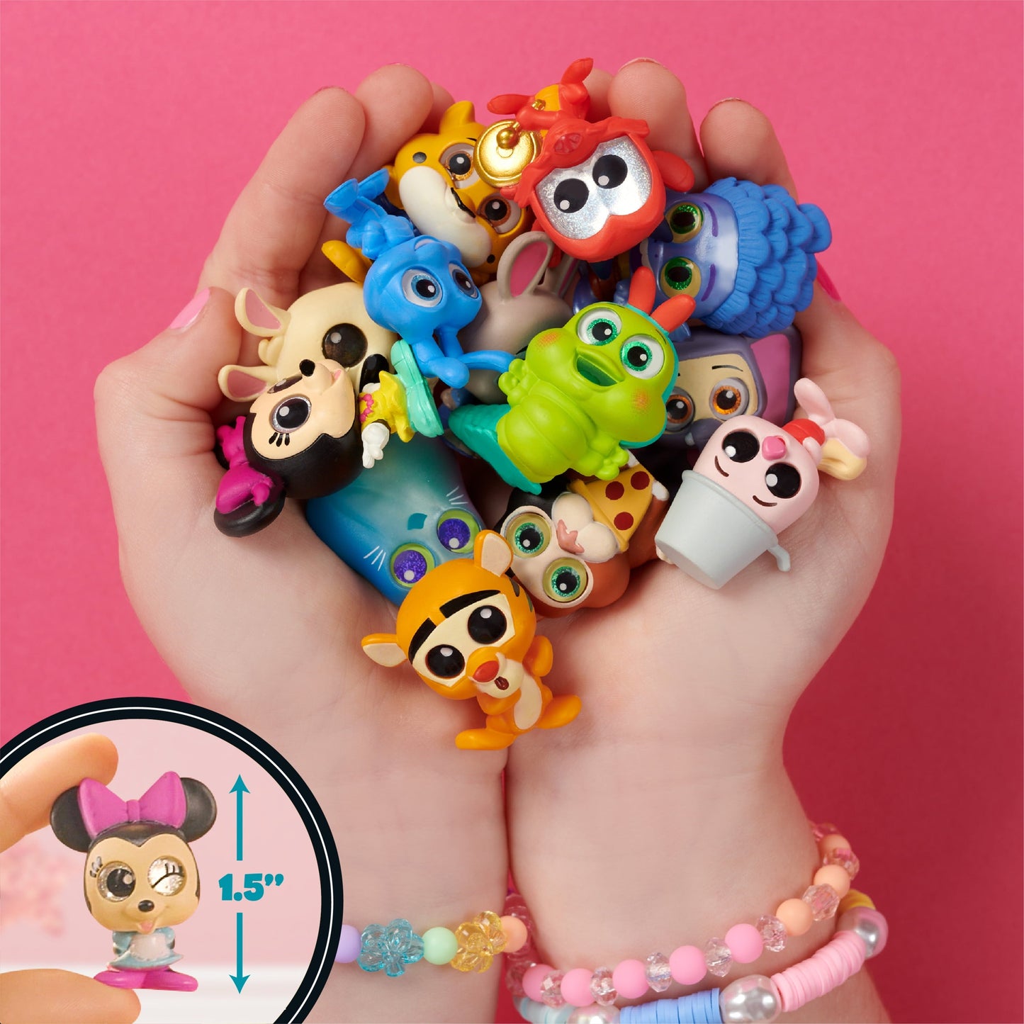 Disney Doorables Mini Peek Series 9, Sammelblindbeutelfiguren, offiziell lizenziertes Kinderspielzeug für Alter 5 bis, Geschenke und Geschenke